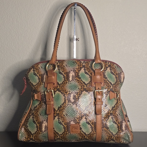 Dooney & Bourke Python Satchel Limited Edition - Picture 2 of 14
